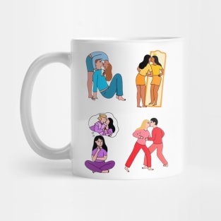 kissing Mug